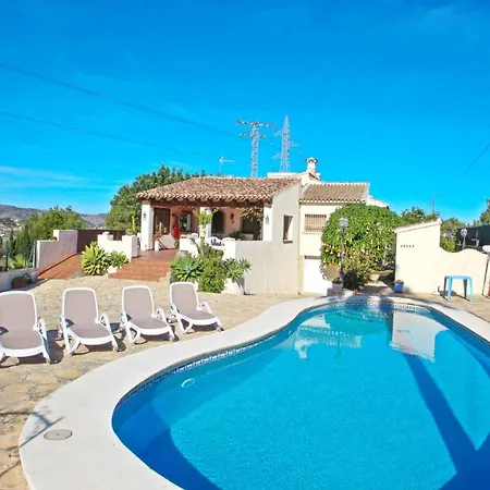 Villa El Ventorrillo - With Stunning Views And Private Pool In Benissa